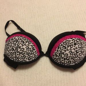 Black push-up bra, worn a few times.
